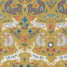 Printed Cotton GRACIANE Ochre / Bright Multicolored